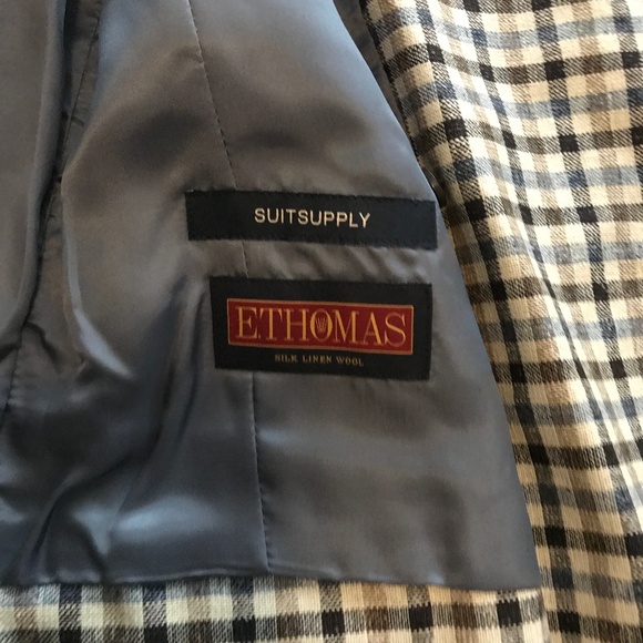 Suitsupply Silk-Linen-wool Double-breasted waistcoat US/UK42R - Picture 3 of 8